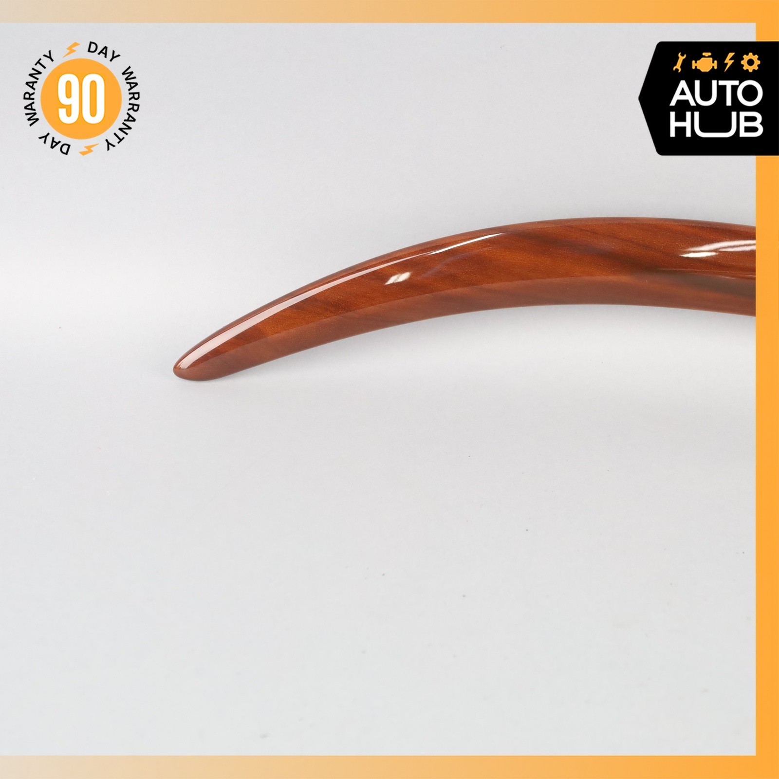 08-19 Maserati GranTurismo M145 Rear Right Side Door Panel Trim Wood OEM