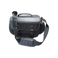 Vintage Sony Camera Bag Faux Leather Carrying Case w/ Strap VGC