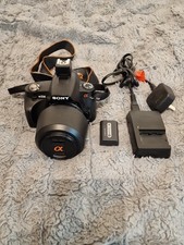 Sony Alpha A230 10.2MP Digital SLR Camera with 18-55mm F3.5/5.6 Lens Black Mint