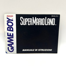 Manuale Super Mario Land Gameboy Nintendo in Italiano ITA Originale Libretto
