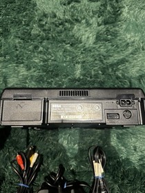 Sega Saturn Console Bundle w/ Controller, AV & Power Cables + Worms Game