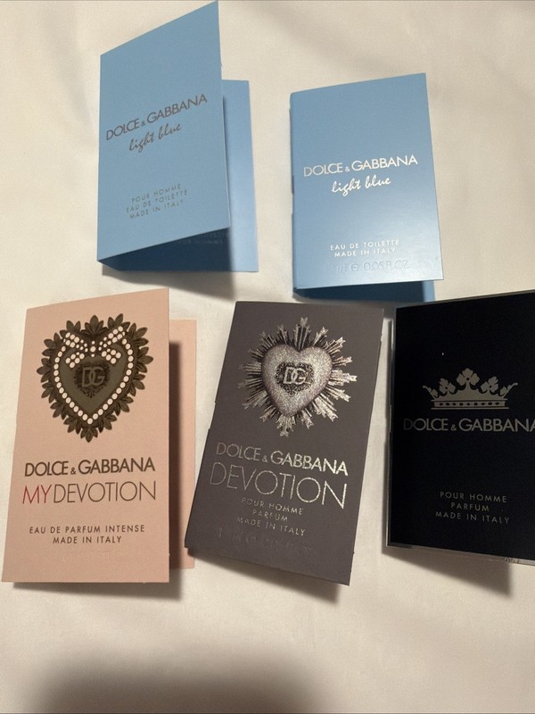 Dolce & Gabbana Selection Of Fragrances