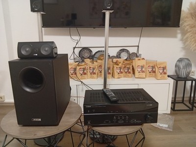 Yahama Stereo Anlage Inklusive Canton Lautsprecher Und Subwoofer