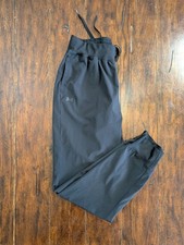 Under Armour Women  s Sport Joggers S Small Black Stretch Tapered Gym Athleisure