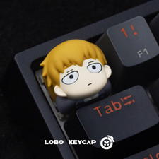 Mob Psycho 100 ‌Reigen Arataka Keyboard Cap Keycap Mechanical Kforce Anime Gifts