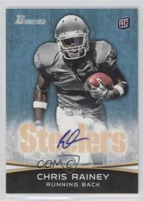 2012 Bowman Rookie Auto Chris Rainey #166 Auto h3a