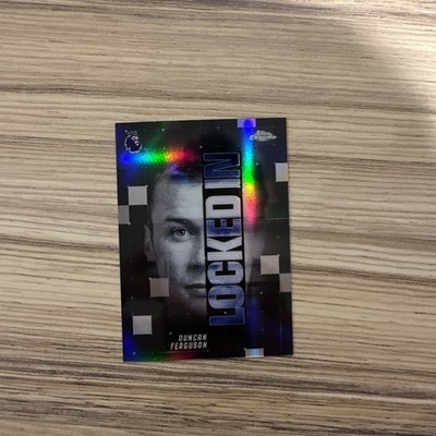 2026 Topps Chrome PL Duncan Ferguson Locked In Case Hit SSP Insert - Everton