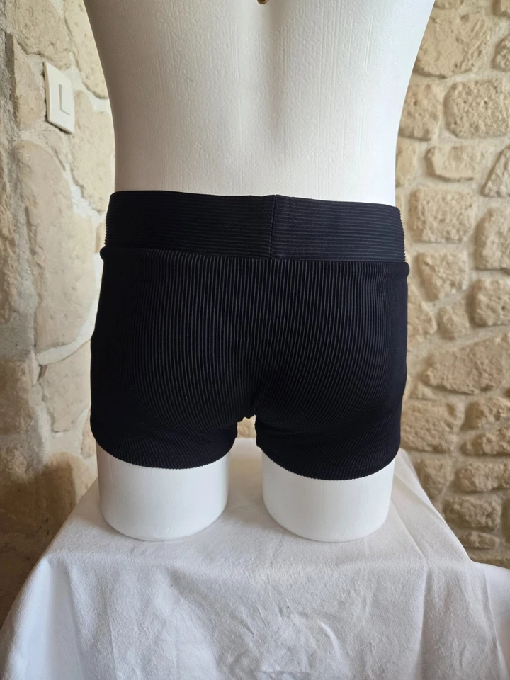 Boxer de bain noir taille M marque Les Garçons Paris dans son coffret - Photo 4/4