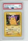 1999 Poekmon Pikachu 58/102 Yellow Cheeks E3 Stamp PSA 9 MINT READ