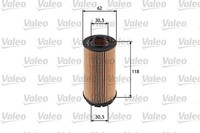 Valeo ÖLfilter 586525 FüR Chrysler Hyundai Kia