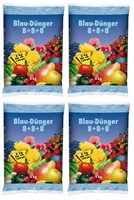 Gpi BlaudüNger 20Kg 4X 5Kg UniversaldüNger ObstdüNger GemüSedüNger Blaukorn