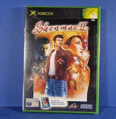 SHENMUE II - UK Pal - NEU & VERSIEGELT - Original Microsoft XBOX