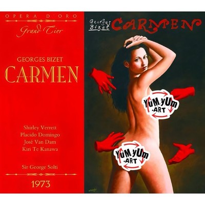 NEW Carmen Georges Bizet 3CD Solti Domingo London 1973 Covent Garden Orchestra