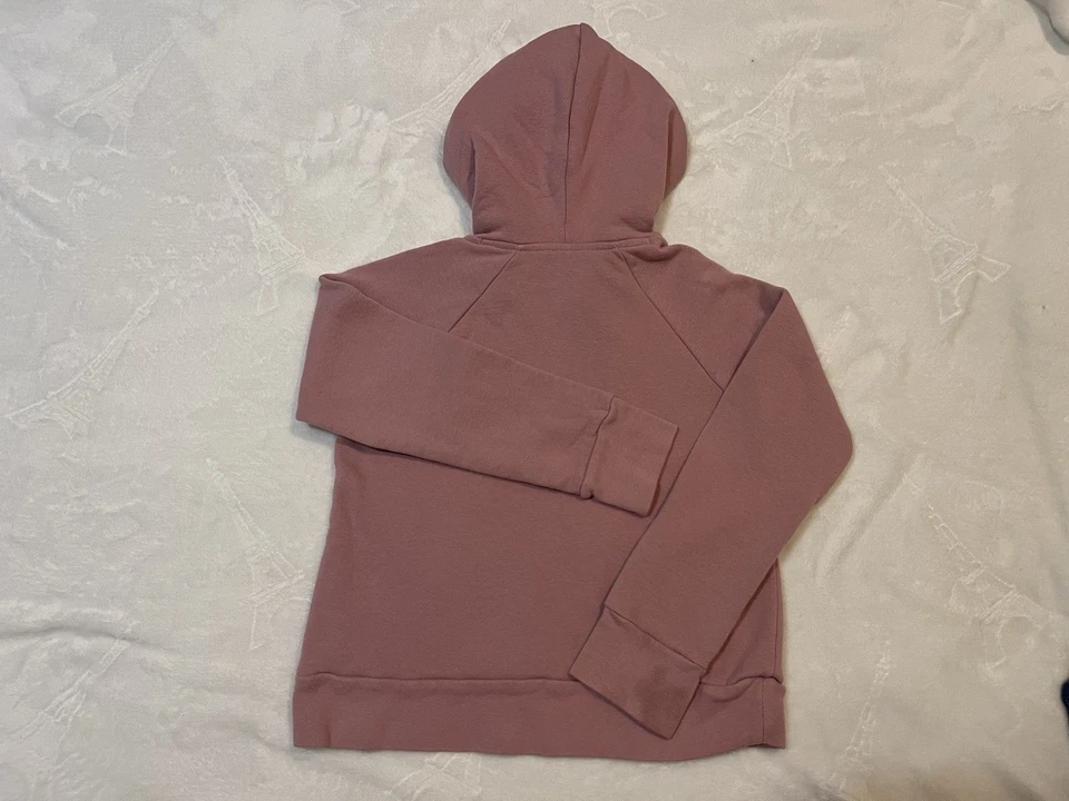 Under Armour девочек розовый толстовка с капюшоном толстовка пуловер размер Y маленький - Изображение 4 из 4