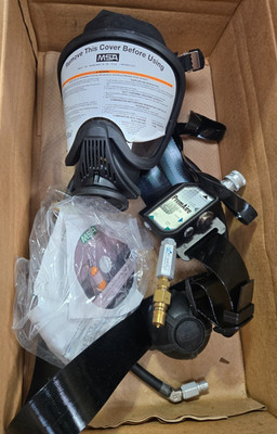 MSA PremAire BREATHING APPARATUS FULL FACE MASK C-PS A-T-O Matrix NOS