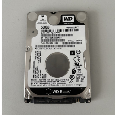Western Digital WD Black 500GB 2,5 Zoll SATA HDD WD5000LPLX Laptop