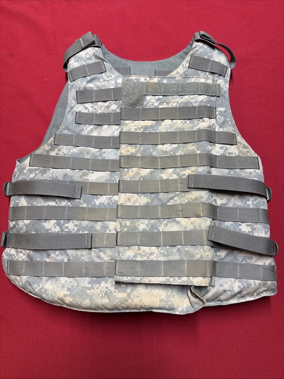 ACU DIGITAL PLATE CARRIER MEDIUM BODY ARMOR VEST with SOFT INSERTS B362