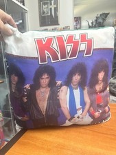1985 Vintage KISS Pillow Animalize 19" Official Nikry Kiss Eric Carr Kulick