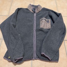 Vintage 80s Patagonia Synchilla Deep Pile Fleece Jacket Made In USA L