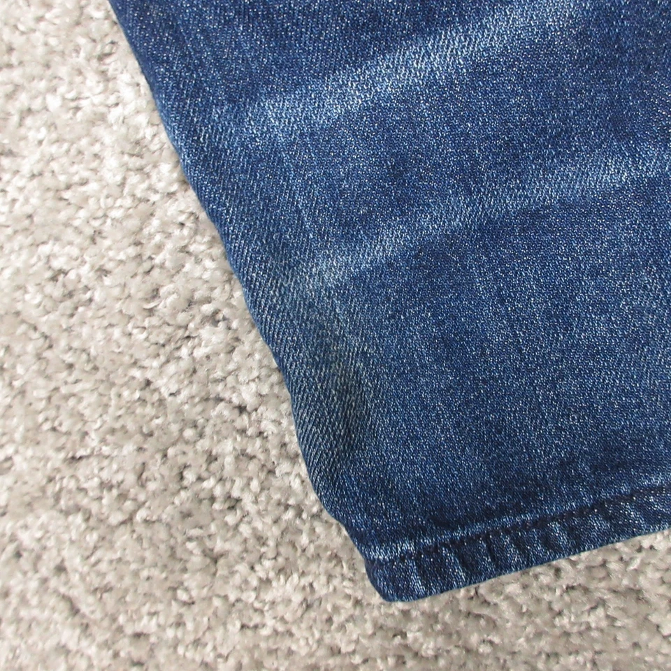 3x1 NYC Jeans Mens 36x34 Blue Slim Straight Faded Whisker Made In USA Denim Pant - Image 3 of 4