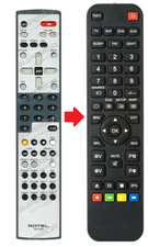 Ersatz Fernbedienung für Rotel RR-AX92 / RR-AX92