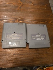 Lot of 2 Super Mario Bros Duck Hunt NES Nintendo Original Authentic...