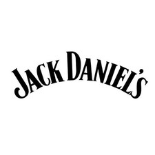 2x JACK DANIEL'S VINYL STICKER FOR CAR, WALL, WINDOW, 8 COLOURS 4"