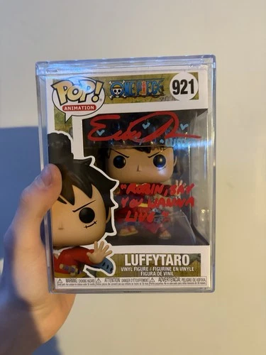 Funko Pop! Animation One Piece Luffytaro #921 Signed JSA WB283537