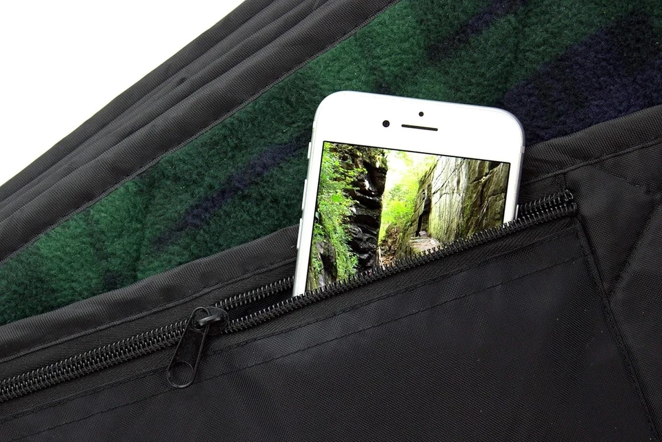 Manta de estadio polar extra gruesa 350 GSM - resistente al agua Foto 4 de 4