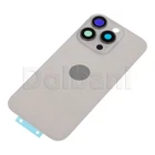 For Apple iPhone 16 Pro Back Glass Back Cover Battery Cover White
