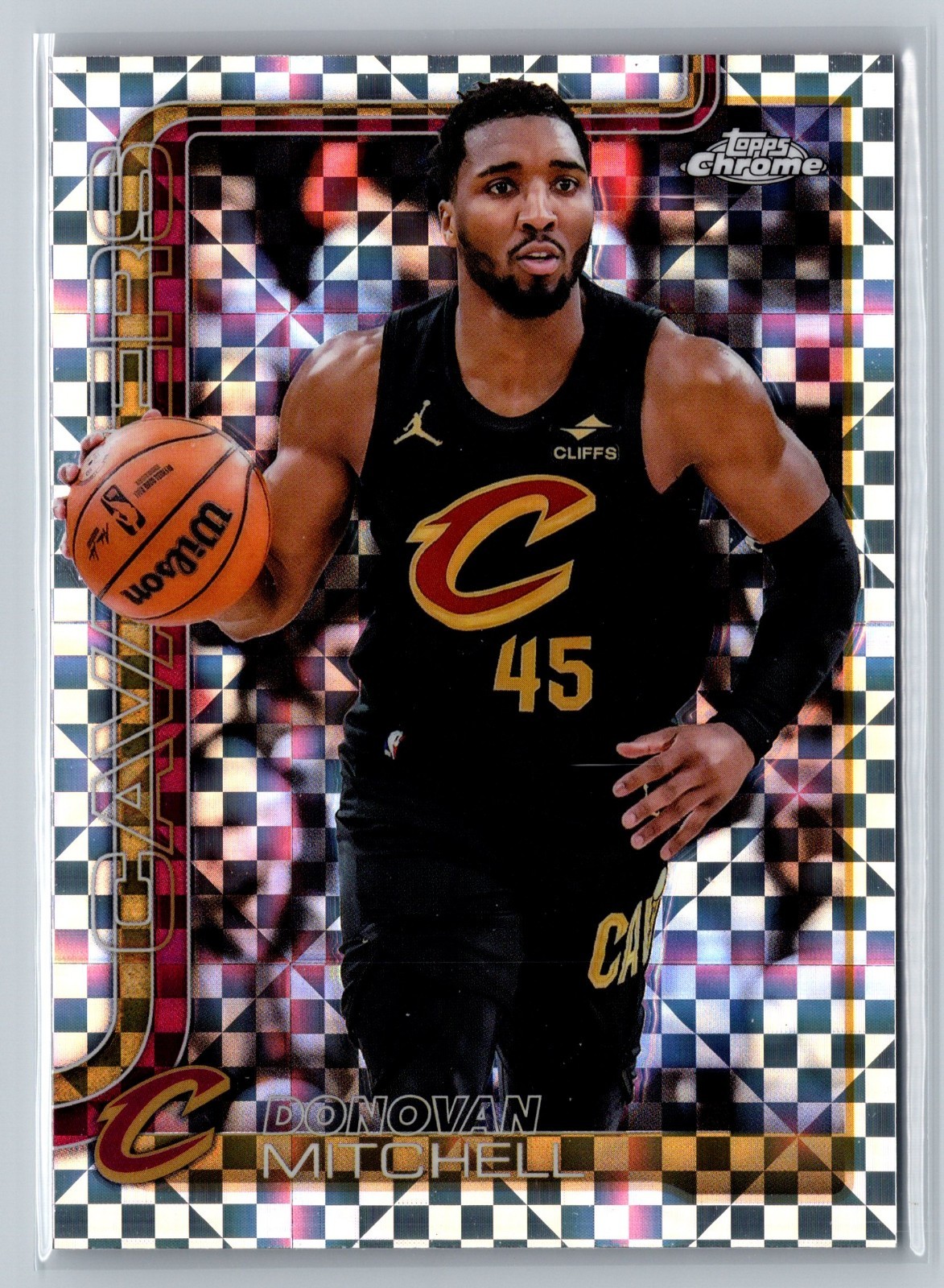2025-26 Topps Chrome - Donovan Mitchell #69 X-Fractor