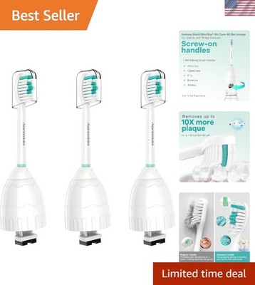 Effortless Philips Sonicare Replacement Brush Heads - Hygienic Caps Included