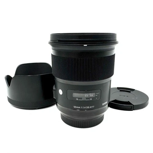 [NEAR MINT] Sigma 50mm f/1.4 DG HSM ART Lens For Sony A Mount From JAPAN