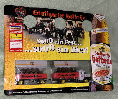 Werbetruck / Sammeltruck / LKW Suttgart Hofbräu OVP