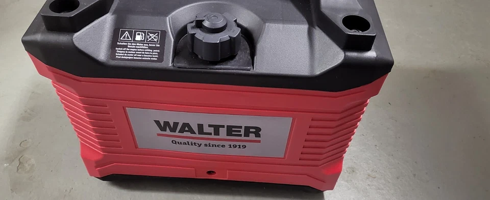 WALTER Inverter Stromerzeuger 1000W WWS-IGS1000, Benzin Notstromagreggat