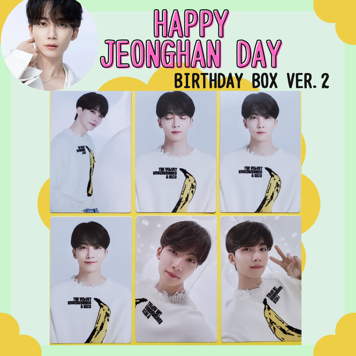 SEVENTEEN HAPPY JEONGHAN DAY Birthday Box Ver.2 Weverse SEVENTEEN HAPPY JEONGHAN DAY Birthday Box Ver.2 Weverse