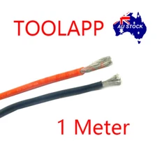 12AWG soft flexible silicon wire high temperature 1M black 1M red for RC toy OZ