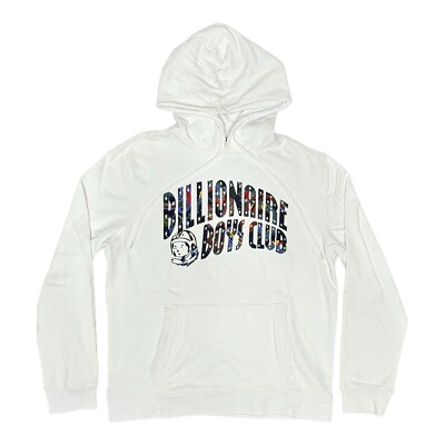 BILLIONAIRE BOYS CLUB BBC Astronaut White Paisley Hoodie Sz XL NEW
