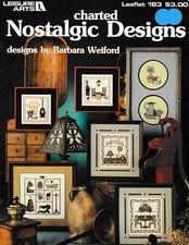 Charted Nostalgic Designs Cross Stitch Leisure Arts 183
