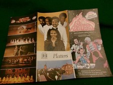 The Platters Mallorca Spain Dinner theatre program E53
