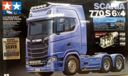 Tamiya 1/14 RC Scania 770 S 6x4 Silver Edition Full Operation set 56372 No.73 - Picture 1 of 16