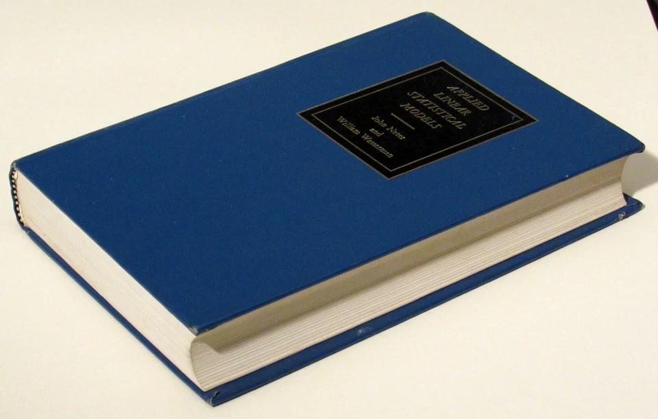 APPLIED LINEAR STATISTICAL MODELS Neter & Wasserman 1974 Hardcover 1st Edition - Image 4 of 4