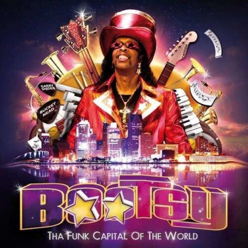 CD Bootsy Collins Tha Funk Capital Of The World 3D LENTICULAR COVER Mascot R - Zdjęcie 1 z 1
