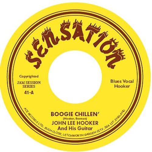 JOHN LEE HOOKER - BOOGIE CHILLEN LIMITED 75TH ANNIVERSARY 45 EDITIO - J600z