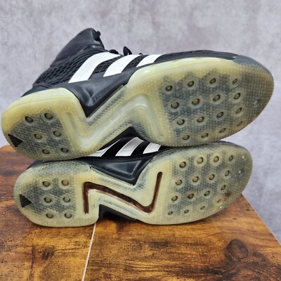 Adidas AdiPower Sneakers Mens 14 Black White Dwight Howard 2011 Basketball Shoes Adidas AdiPower Sneakers Mens 14 Black White Dwight Howard  main image 4