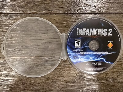 PlayStation 3 InFamous Game Disc Only 