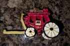 Libert Falls Hand Painted Pewter Mail Coach — photo 1