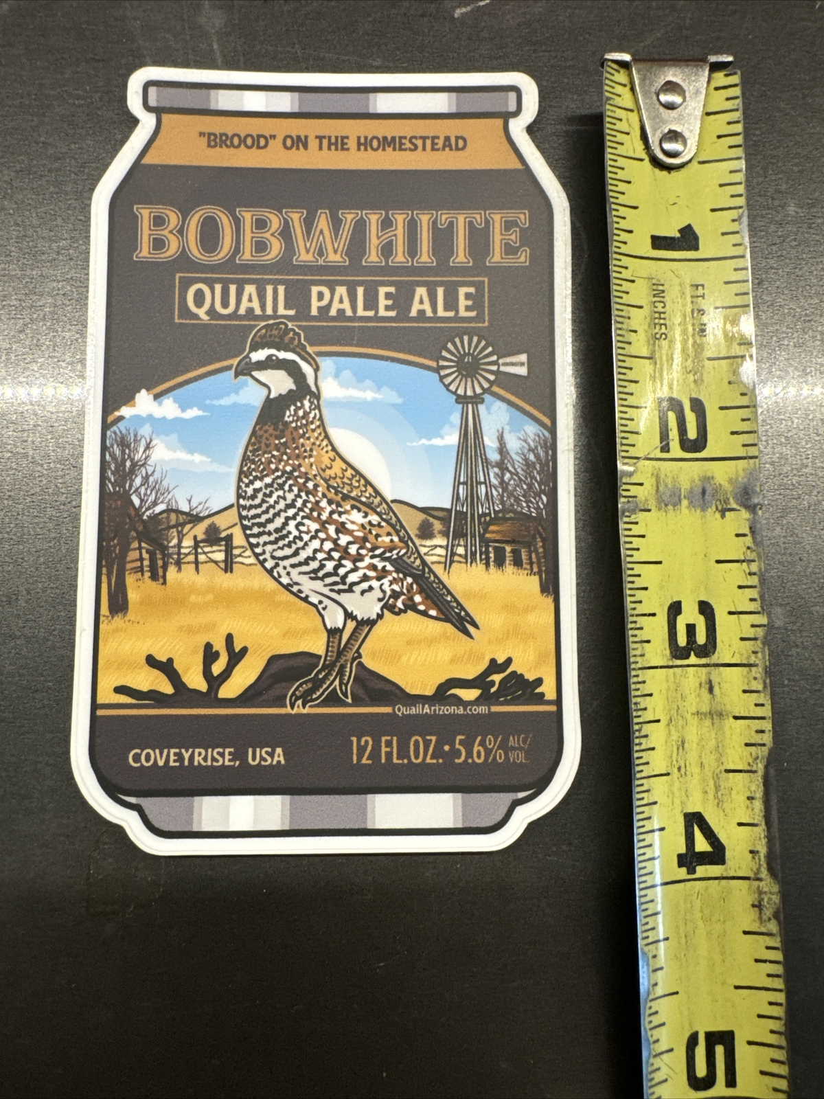 Bobwhite Quail Sticker Upland Hunting Decal 🍺 Craft Beer Pale Ale 🍺 eBay