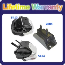 M1192 Motor & Trans. Mount Set 3 For 2004 Ford F150 4.6L 5.4L RWD 5413 5414 2884