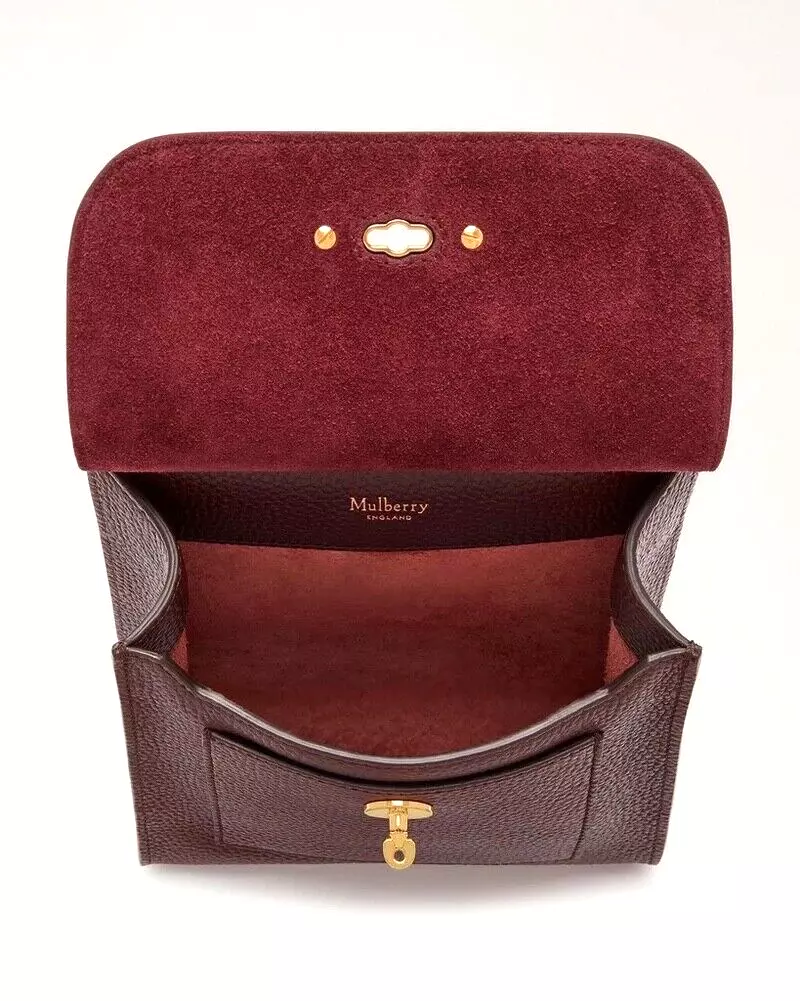 Mulberry oxblood purse new arrivals